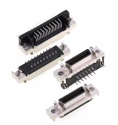 50PIN SCSI Connector for Servo Motors with 1000V Voltage Rating and Moog Gender Design