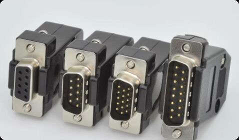 44-pin CN1 Connector with Crimp/Solder Termination for Servo Motor Drivers in -40℃ to +105℃ Environments