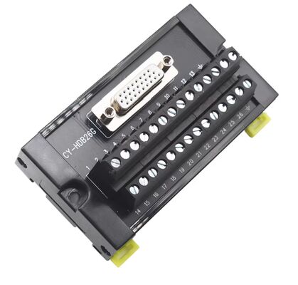 Delta B3 Inovance Servo Drive IO Wiring Terminal, HDB26 Terminal Board, DB26 Wiring Board, 3 Rows 26 Pins