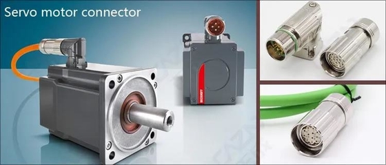 IP67 Servo Motor Connectors For Industrial Automation -40C To 105C 6pin