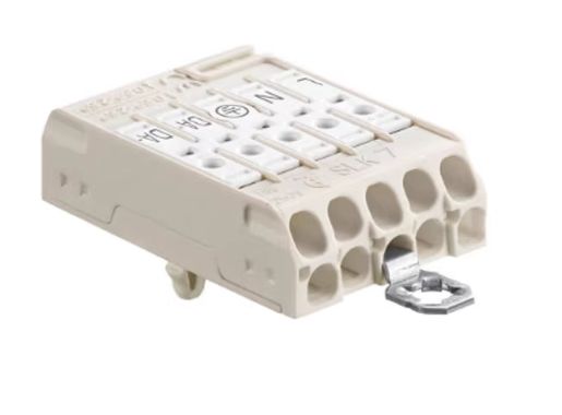 LED Light Connector 10PIN Plastic 450V 24A 22-14 AWG