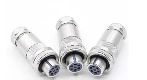 Servo Motor Connector with Operating Temperature -40℃ to +105℃ for Industrial Automation and 18-24 AWG Wire Diameter 3-12