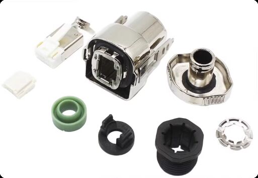 Siemens network cable plug 6FX6002-2DC10 20   RJ45 67E encoder connector RJ45 zinc alloy 4 2 large head connector