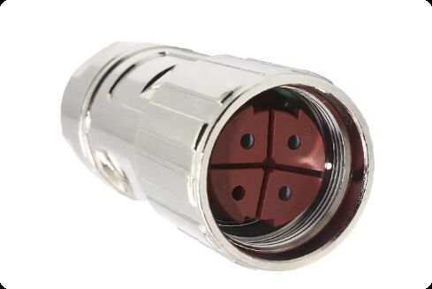 Applicable for Siemens V90 servo power line straight plug 4-core connector 6FX2003-0LL13/0LL13