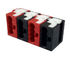 Color barrier terminal blocks, colorful terminal blocks, 9.5mm pitch 300V 15A  red black white yellow terminal block