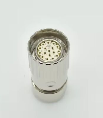M23 Servo Motor Connector with 8PIN 12PIN 17PIN Configuration and Crimp/Solder Termination for 1000V Applications