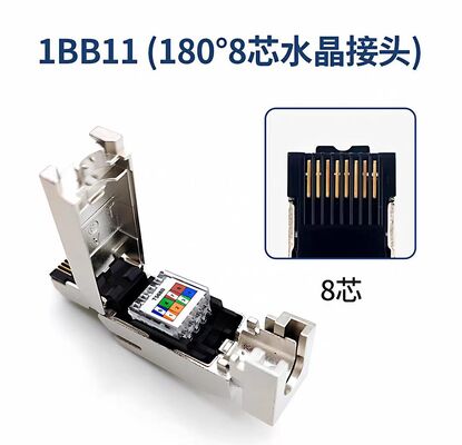 6FX2003 Servo Motor Connector with Silver and Gold Plated Pins for Profinet Network in 4-Core to 17-Core Options and 1000V Rating