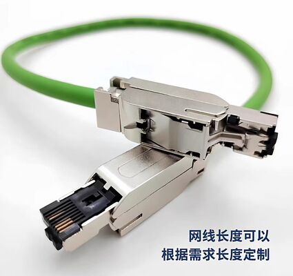 6FX2003 Servo Motor Connector with Silver and Gold Plated Pins for Profinet Network in 4-Core to 17-Core Options and 1000V Rating
