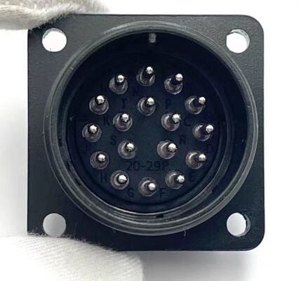 Inovance servo motor encoder plug 20-29 elbow, 17 pins