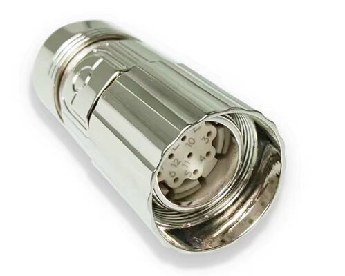 M23 12-pin connector suitable for V90 series servo motor aviation plug 6FX2003-0SU12