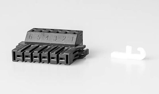 A4 A5 A6 Servo Motor Connector with 1000V Voltage Rating and Silver/Gold Plated Pins in 4PIN-17PIN Configurations